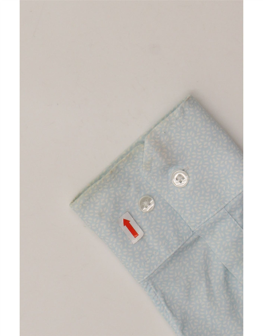 BONOBOS Herren-Hemd mit sportlicher Passform, großes, blau geflecktes Nylon