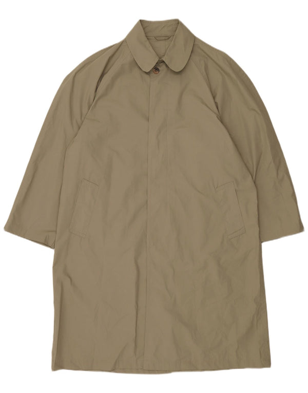 LEADER Herrenmantel UK 40 Large Khaki Polyester