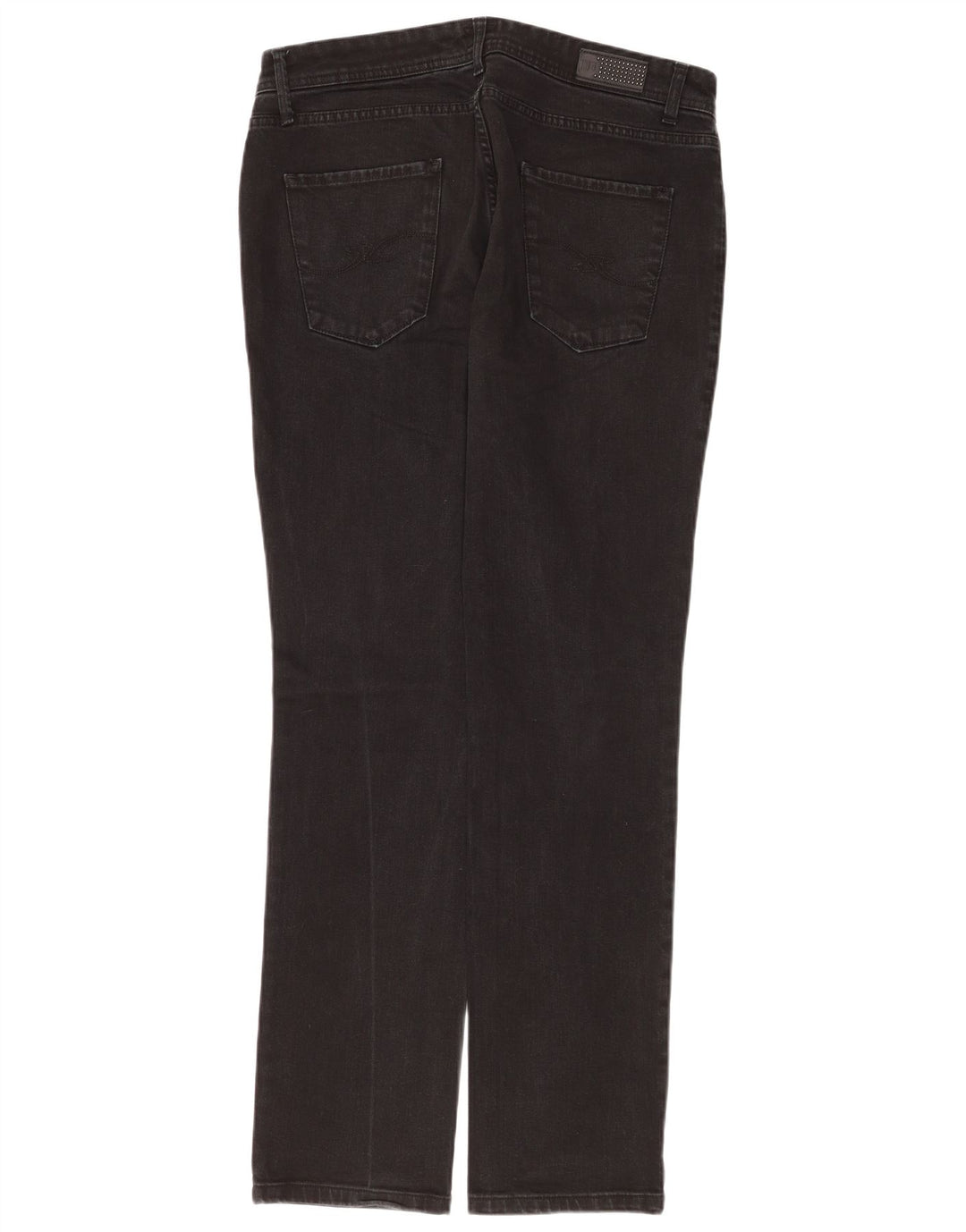 Trussardi Damen Slim Jeans W31 L33 Schwarze Baumwolle