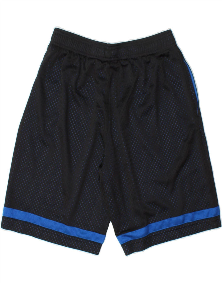REEBOK Boys Sport Shorts 10-11 Years Medium  Black Polyester Vintage Reebok and Second-Hand Reebok from Messina Hembry 