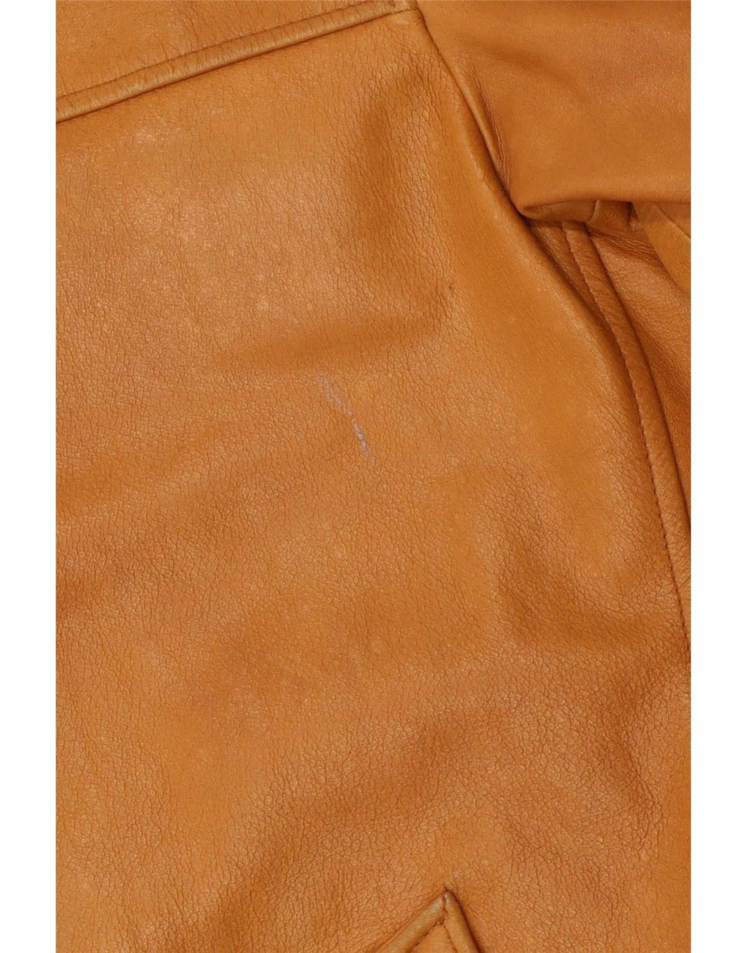 Steve Madden Herren Lederjacke UK 42 XL Beige Leder