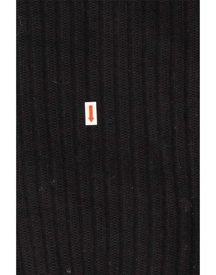 Pierre Cardin Herren Strickjacke IT 56 XL Schwarz Polyester