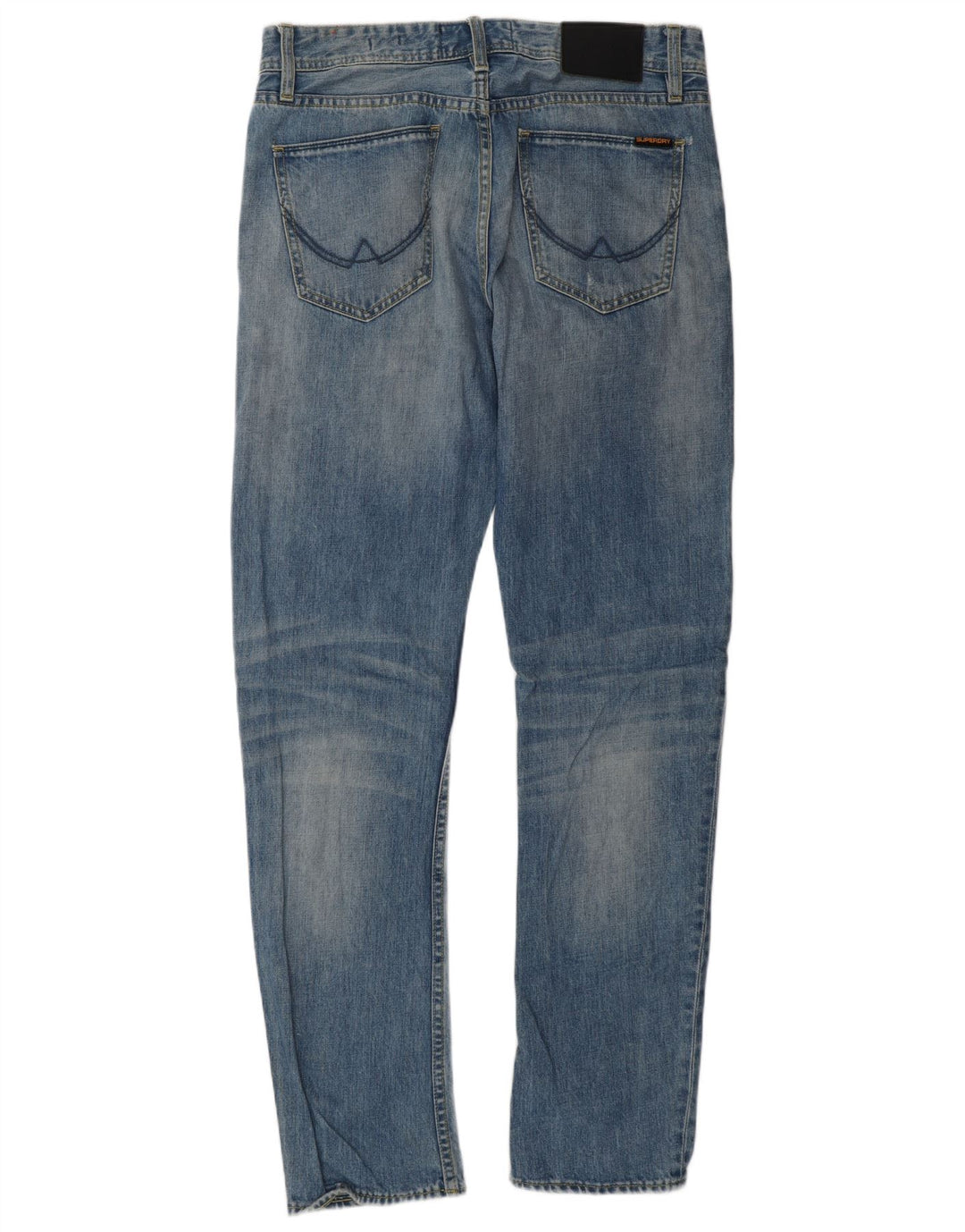 Superdry Herren Loose Jeans W30 L32 Blaue Baumwolle