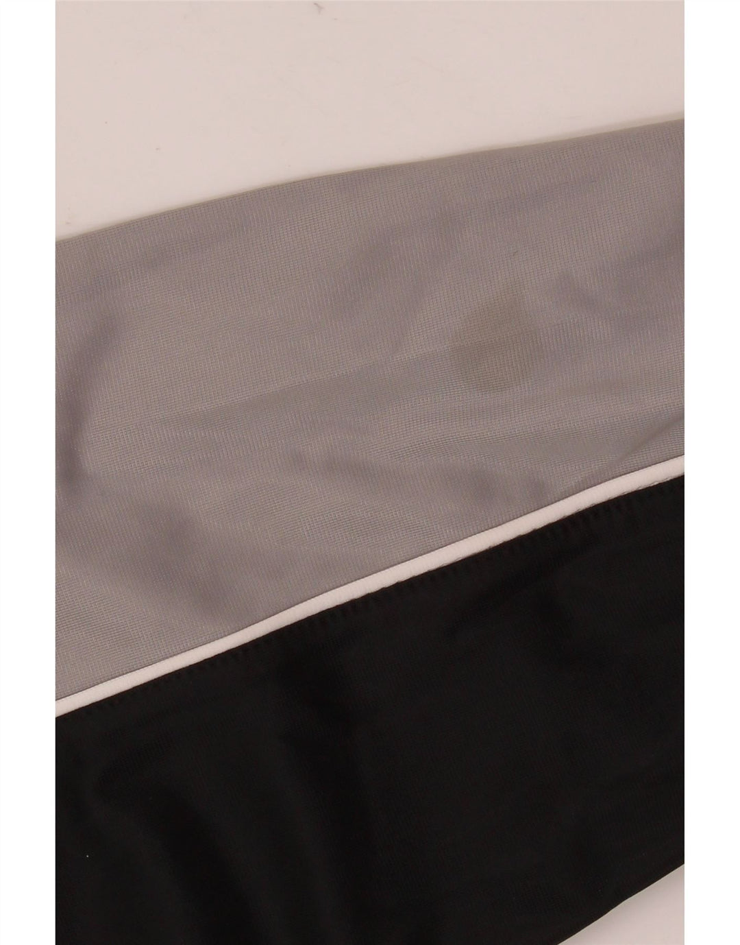 Diadora Herren-Trainingsanzug-Oberteil, Jacke, groß, schwarzes Farbblock-Polyester