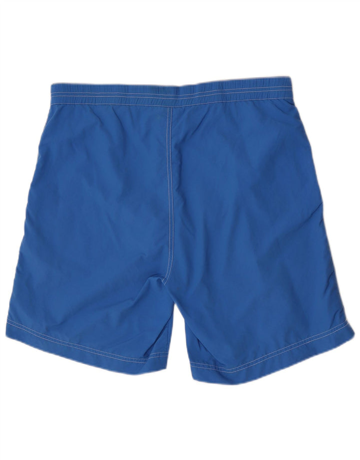 Asics Herren Graphic Chino Shorts XL W36 Blau Colourblock Polyamid