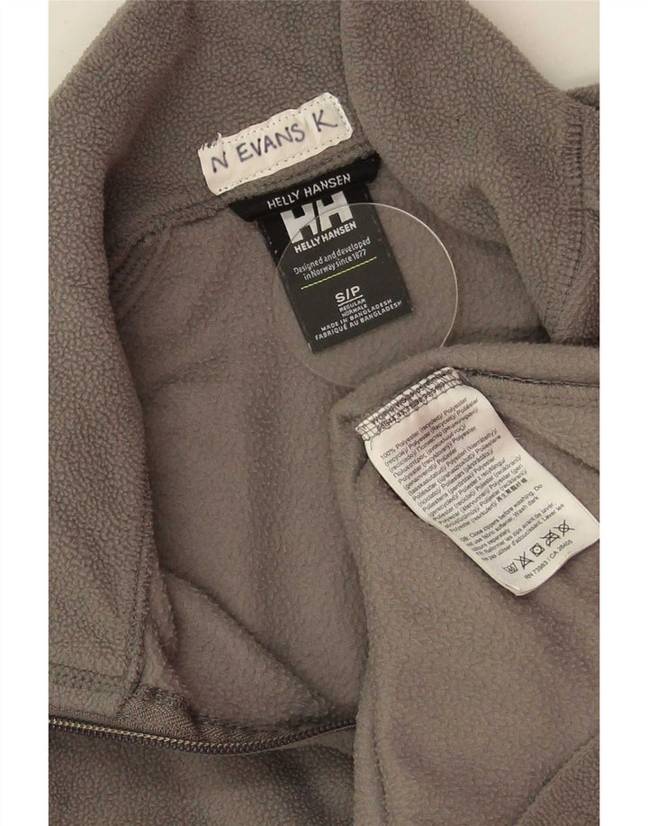 Helly Hansen Herren-Fleecepullover mit Reißverschluss am Hals, klein, grau, Polyester