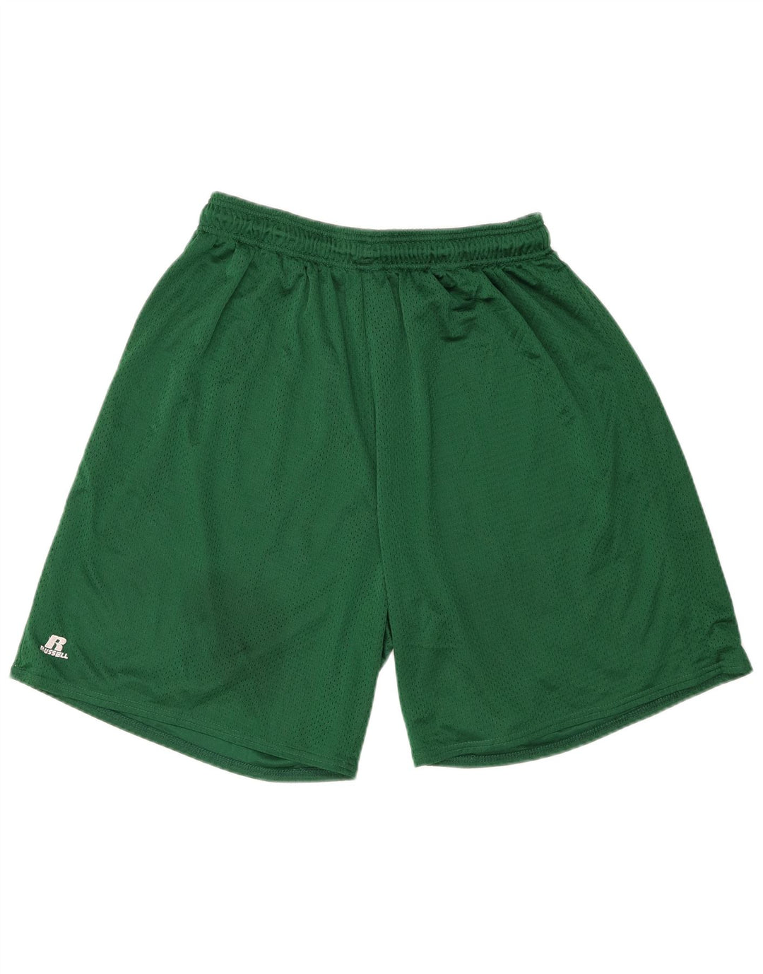 Russell Athletic Herren Sportshorts XL Grün Polyester
