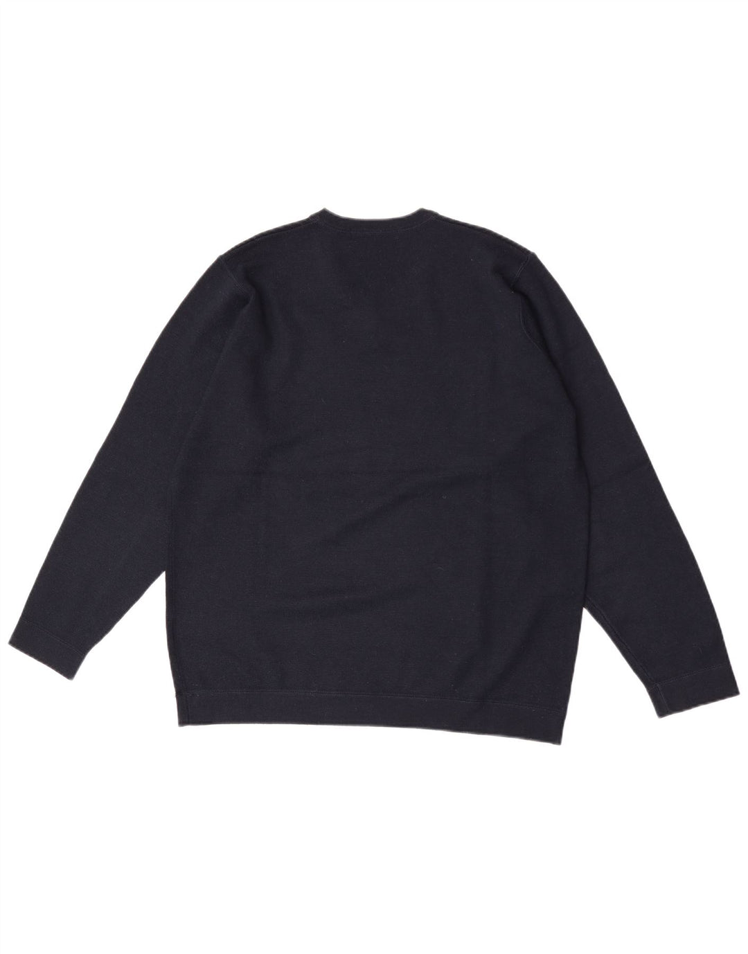 Marks & Spencer Herren-Pullover mit V-Ausschnitt, Mittelblau, Acryl
