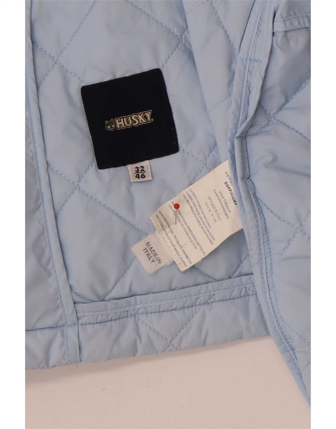 Husky Damen Steppjacke IT 46 Large Blau Polyamid
