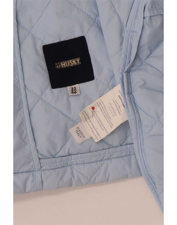 Husky Damen Steppjacke IT 46 Large Blau Polyamid