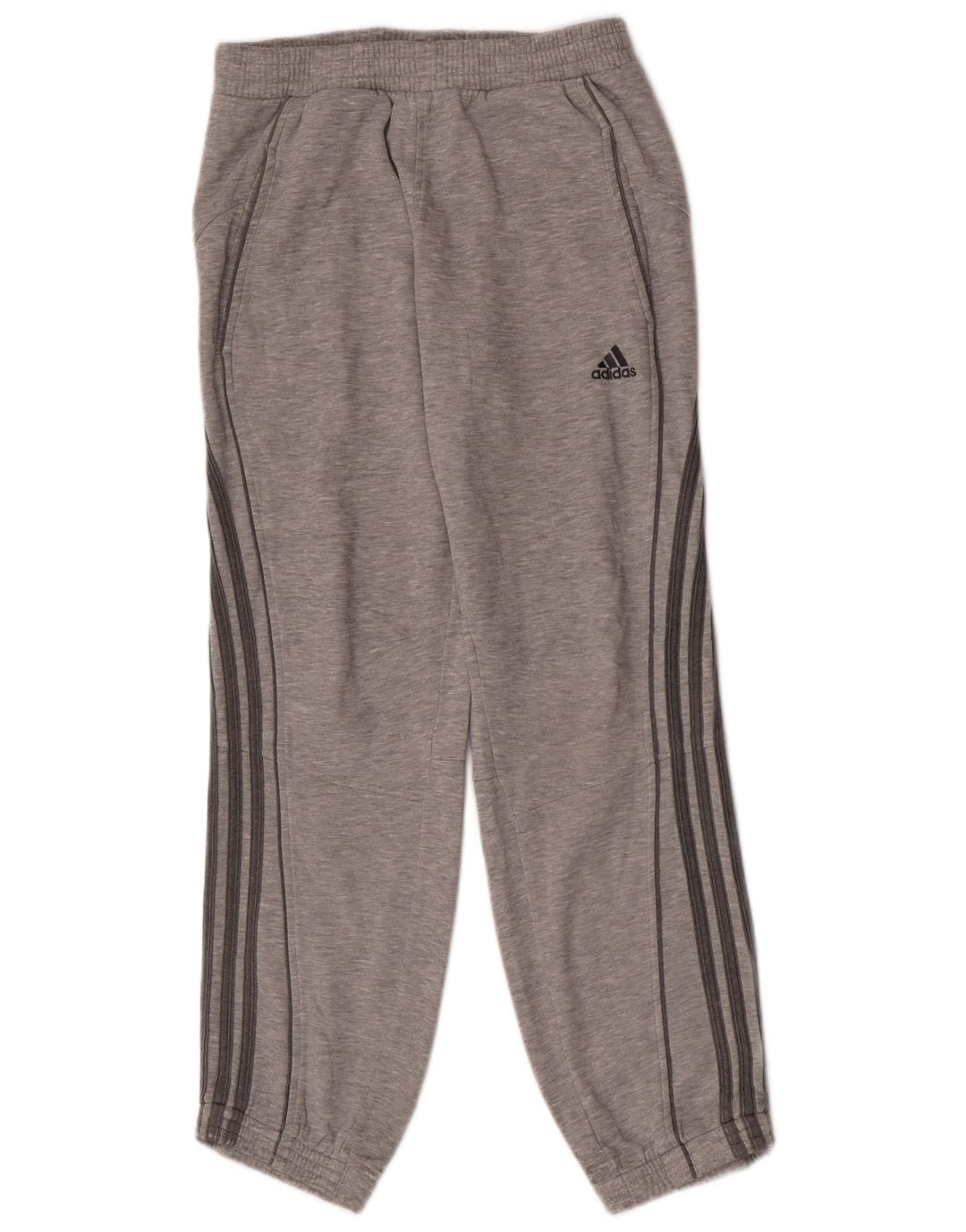 Adidas Herren-Trainingshose, Jogginghose, Größe S, Grau, Baumwolle
