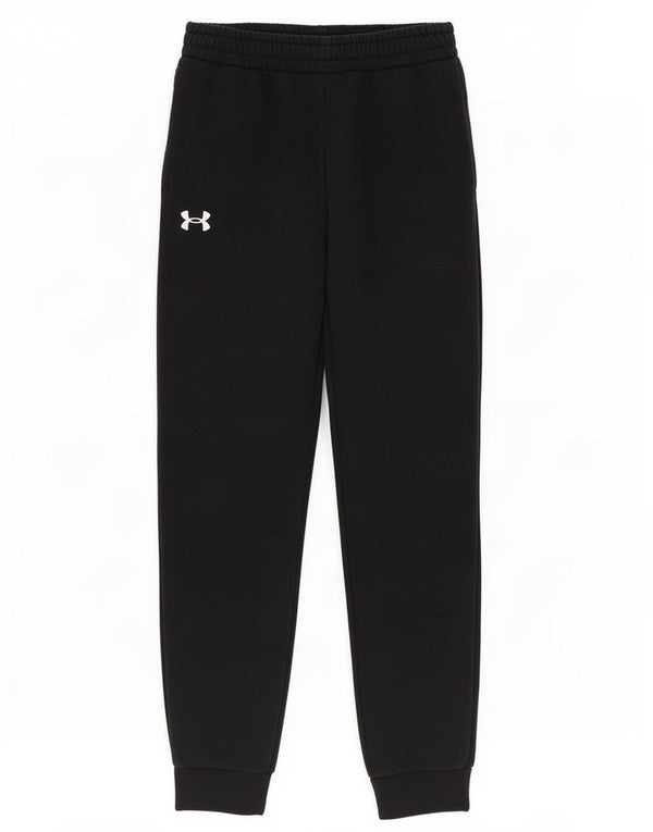 Under Armour Jungen-Trainingshose, Jogginghose, 11–12 Jahre, Größe L, Schwarz, Baumwolle