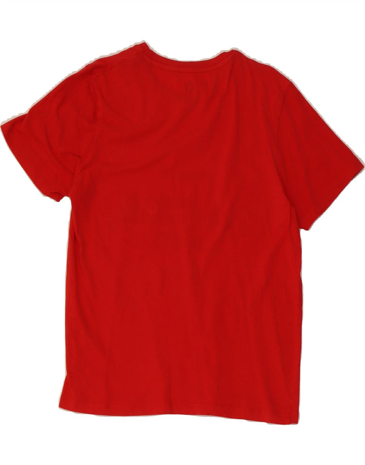JACK & JONES Mens Graphic T-Shirt Top Medium Red Cotton Vintage Jack & Jones and Second-Hand Jack & Jones from Messina Hembry 