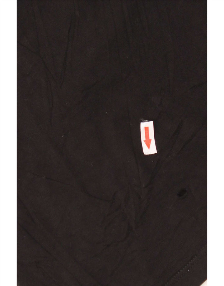 Lyle & Scott Herren T-Shirt Top Medium Schwarz Baumwolle