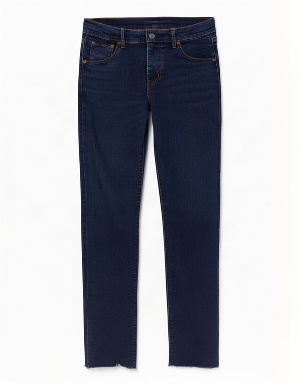 Levi's Damen Skinny Jeans W28 L29 Marineblaue Baumwolle