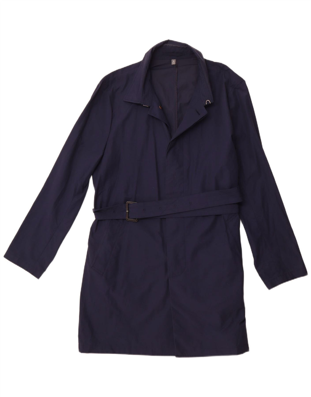 BONOBOS Damen Trenchcoat UK 18 XL Marineblau Baumwolle