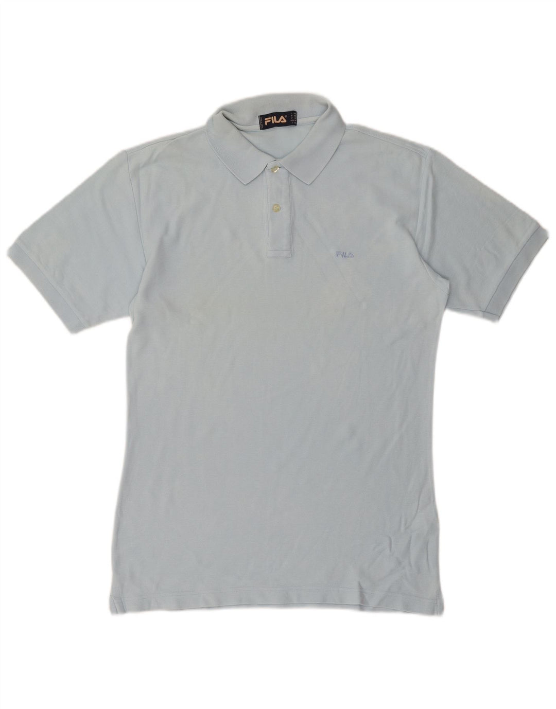 FILA Herren Poloshirt IT 50 mittelblaue Baumwolle