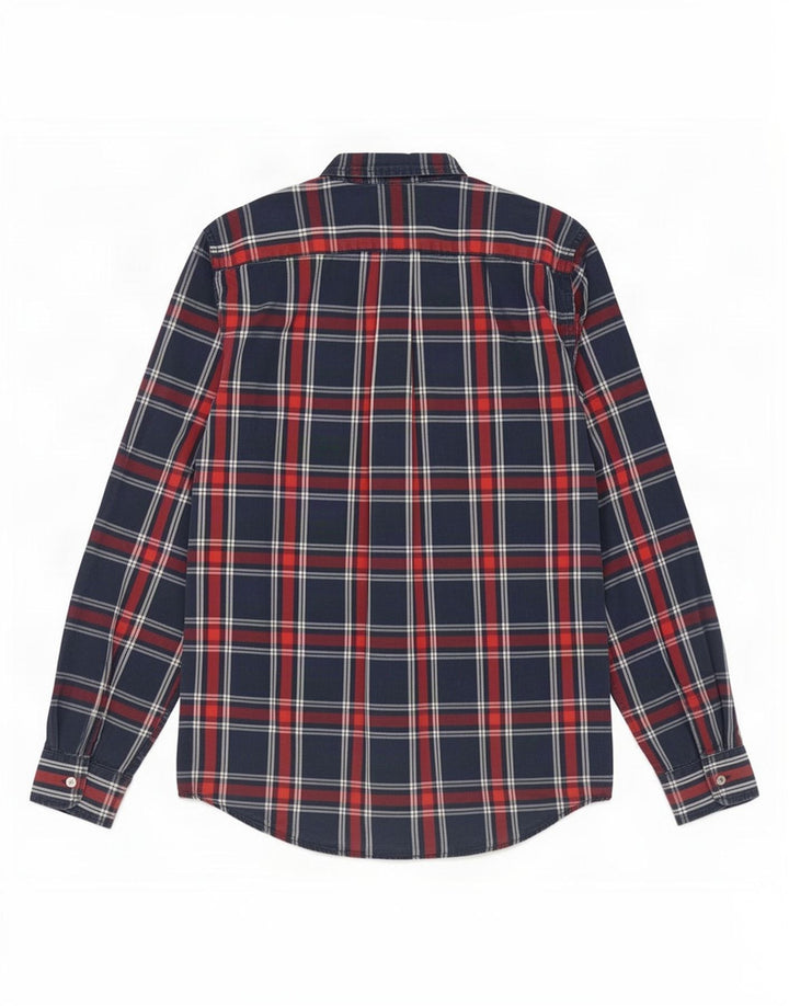 Levi's Herren-Hemd, groß, marineblau, kariert, Baumwolle