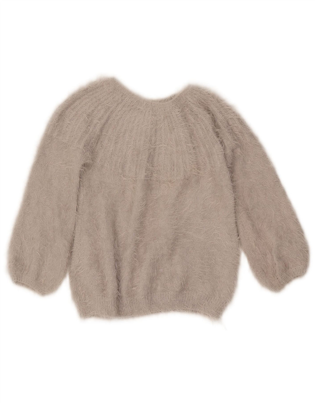 ZARA Mädchen-Pullover mit U-Boot-Ausschnitt, 7–8 Jahre, Grau