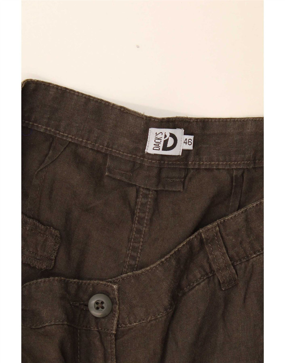 Dack's Damen Chinoshorts EU 46 XL W34 Khaki