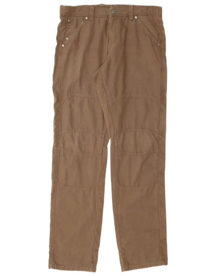 HENRY COTTONS Gerade Freizeithose für Herren, W34, L34, Beige, Baumwolle
