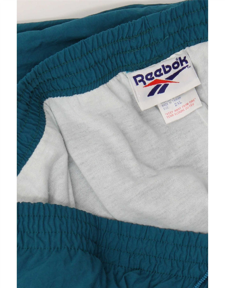 Reebok Herren Trainingshose Jogger 2XL Blau Nylon