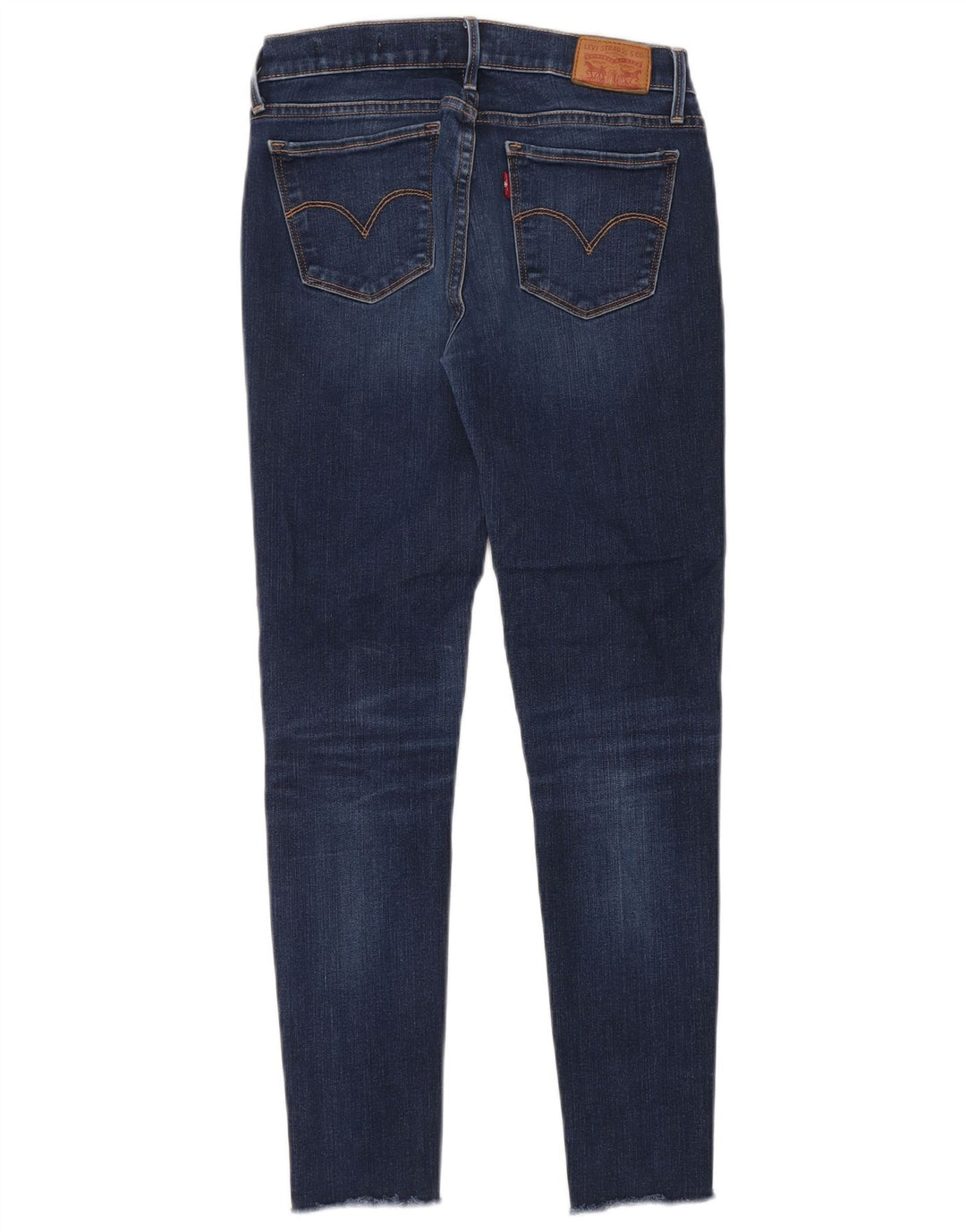 Levi's Damen 710 Super Skinny Jeans W27 L28 Marineblau