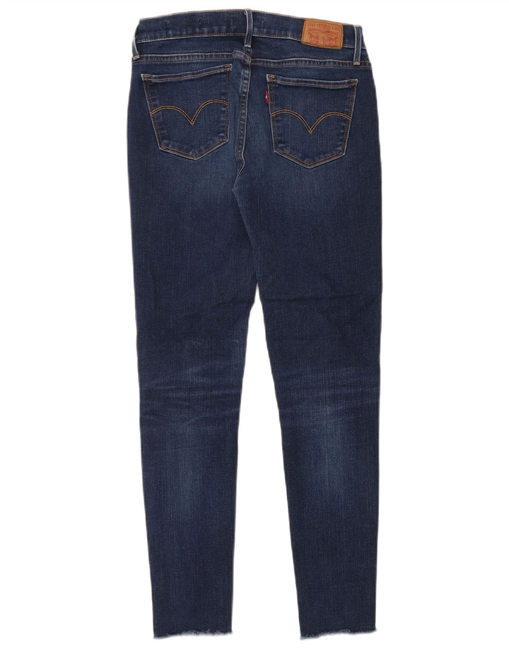 Levi's Damen 710 Super Skinny Jeans W27 L28 Marineblau