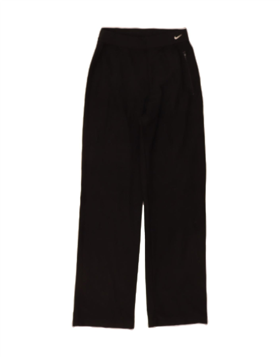 NIKE Womens Tracksuit Trousers US 4/6 Small  Black Polyester Vintage Nike and Second-Hand Nike from Messina Hembry 