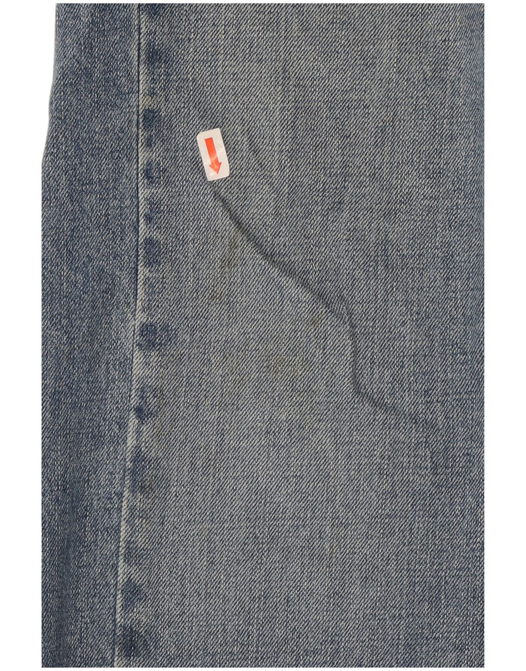 Hollister Damen Bootcut Jeans W30 L32 Blaue Baumwolle