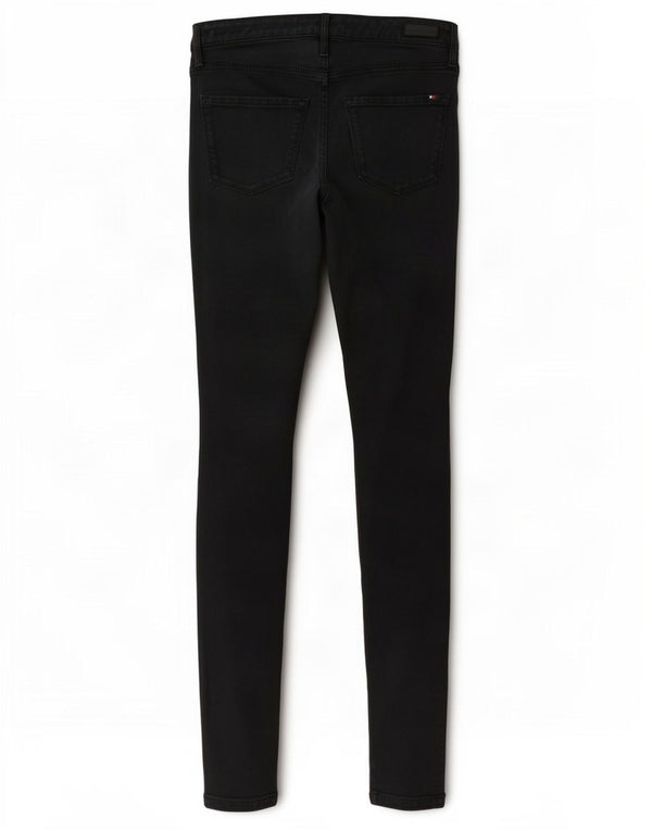 Tommy Hilfiger Skinny-Freizeithose für Damen, W28, L29, marineblau, Baumwolle