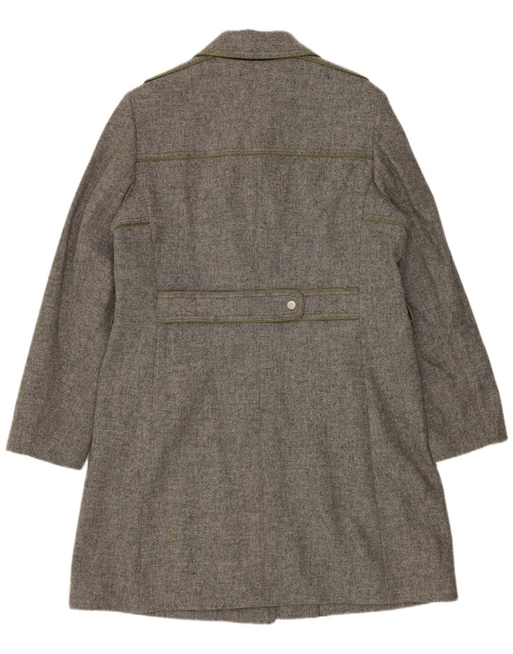 Dolomiten Damen Mantel IT 48 XL Grau meliert Wolle