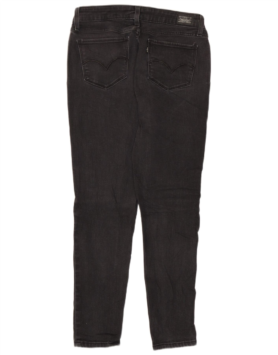 Levi's Damen Legging Skinny Jeans W30 L28 Graue Baumwolle