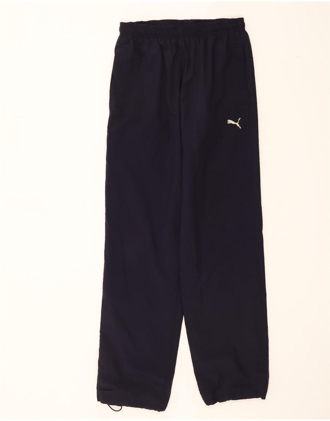 PUMA Mens Tracksuit Trousers Small  Navy Blue Polyester Vintage Puma and Second-Hand Puma from Messina Hembry 