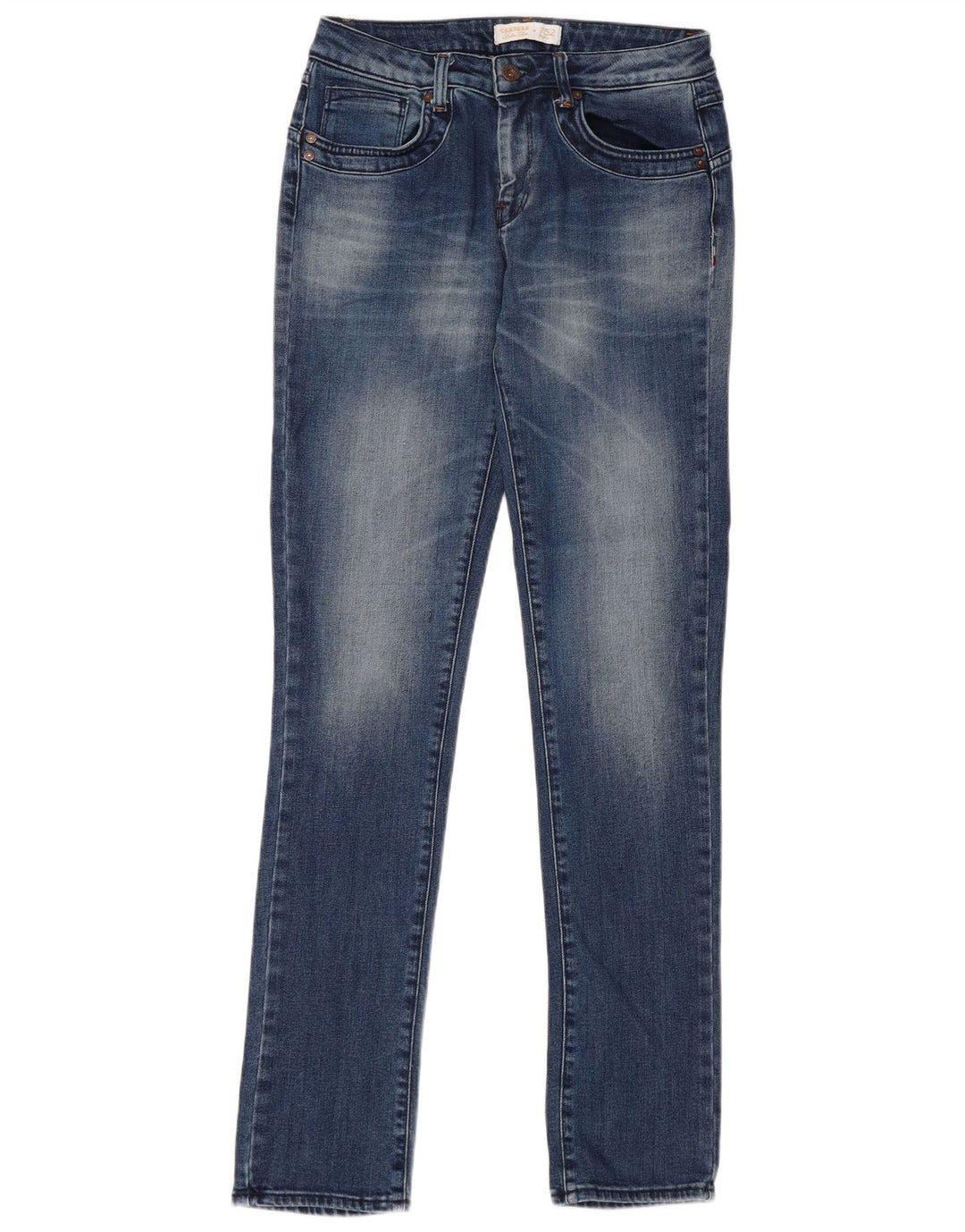 Carrera Damen 752 Regular Fit Straight Jeans IT 44 Medium W30 L32 Blau