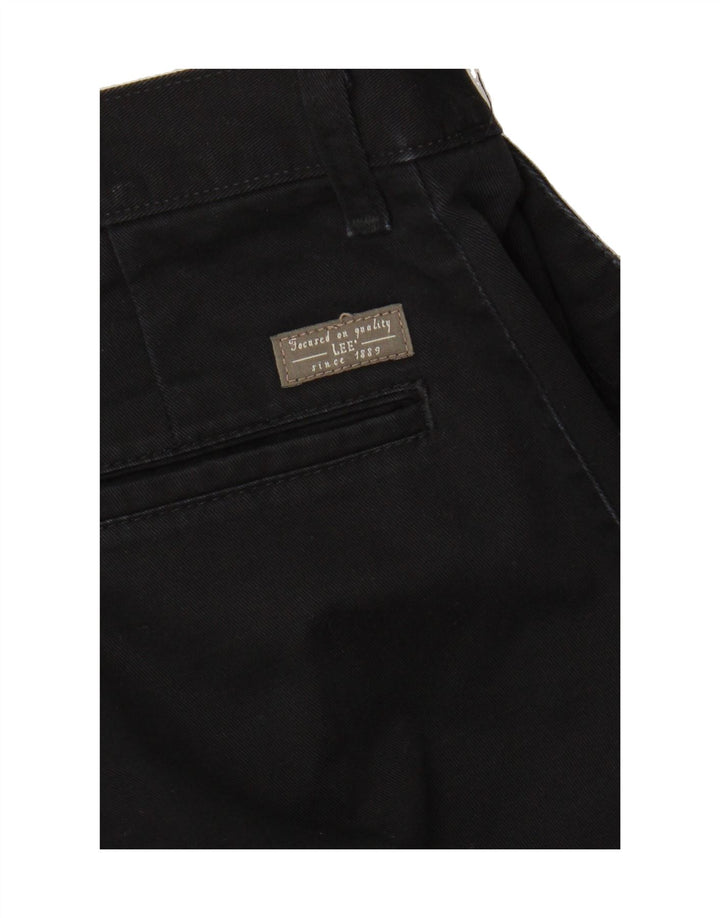 LEE Mens Straight Chino Trousers W34 L29 Black Vintage Lee and Second-Hand Lee from Messina Hembry 