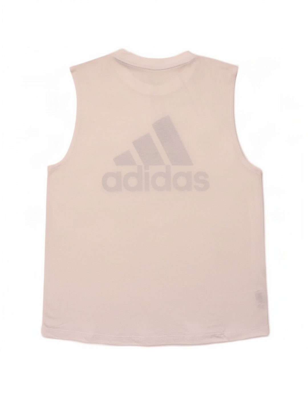 Adidas Damen Graphic Vest Top UK 12/14 Mittelweißes Polyester