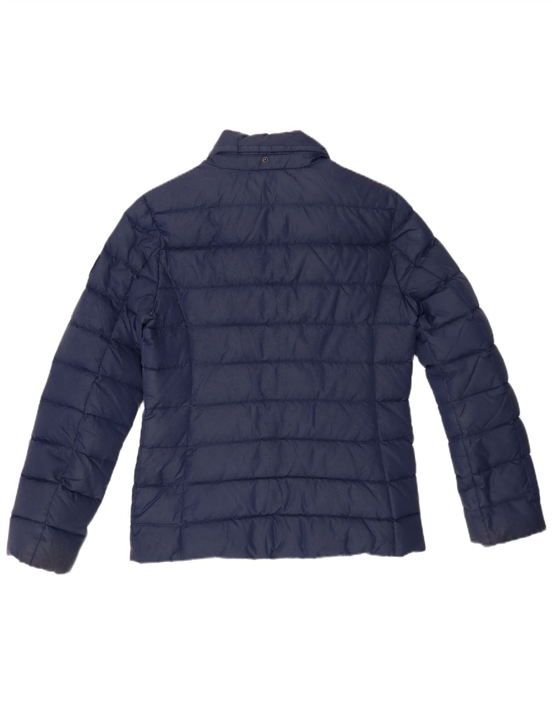 Tommy Hilfiger Damen Wattierte Jacke UK 14 Medium Marineblau Polyester