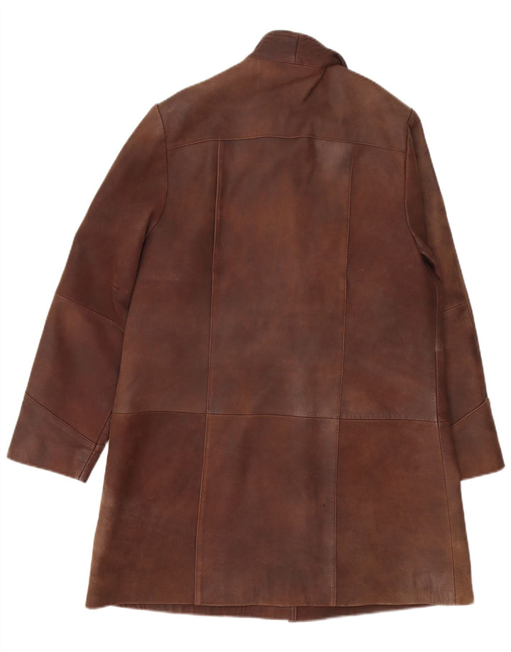 Torus Damen Ledermantel UK 12 Mittelbraun