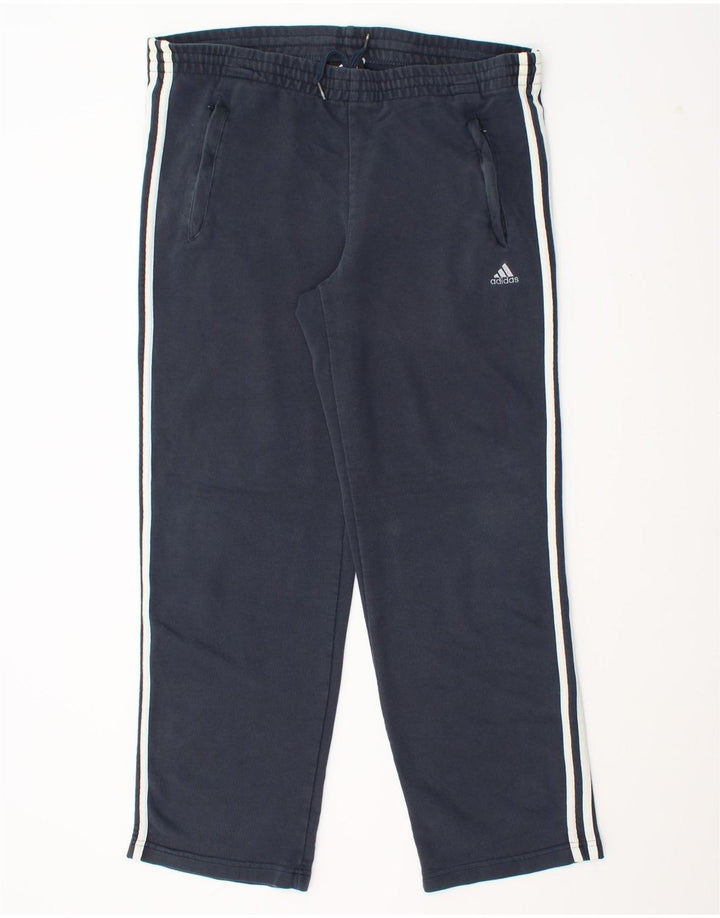Adidas Herren Clima 365 Trainingshose aus mittelblauer Baumwolle