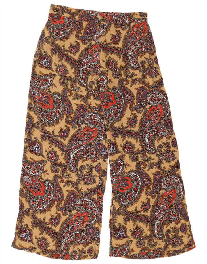 FAT FACE Damen-Hose mit hoher Taille, UK 12, M, W30, L27, mehrfarbig