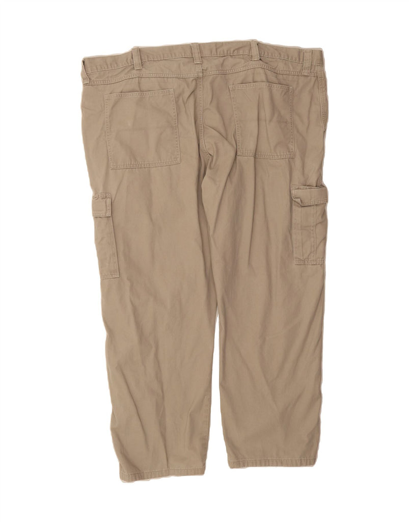 WRANGLER Mens Straight Cargo Trousers W48 L30 Beige Cotton Vintage Wrangler and Second-Hand Wrangler from Messina Hembry 
