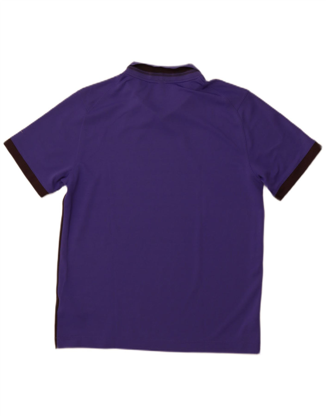NIKE Herren-Dri-Fit-Poloshirt, mittelviolettes Farbblock-Polyester