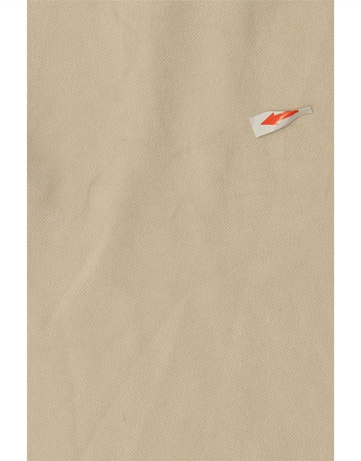 Zara Damen Etuikleid UK 14 Medium Off White Polyester