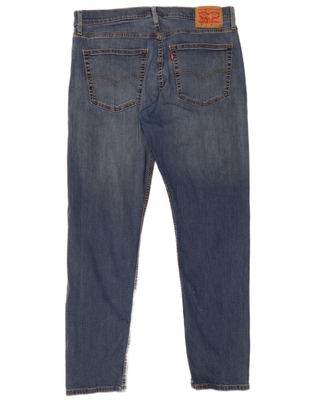 Levi's Herren 512 Slim Tapered Jeans W36 L32 Blaue Baumwolle