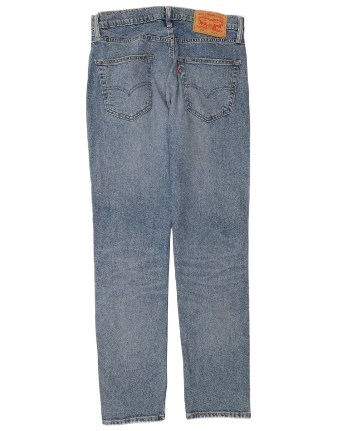 Levi's Herren 502 Tapered Jeans W29 L32 Blaue Baumwolle