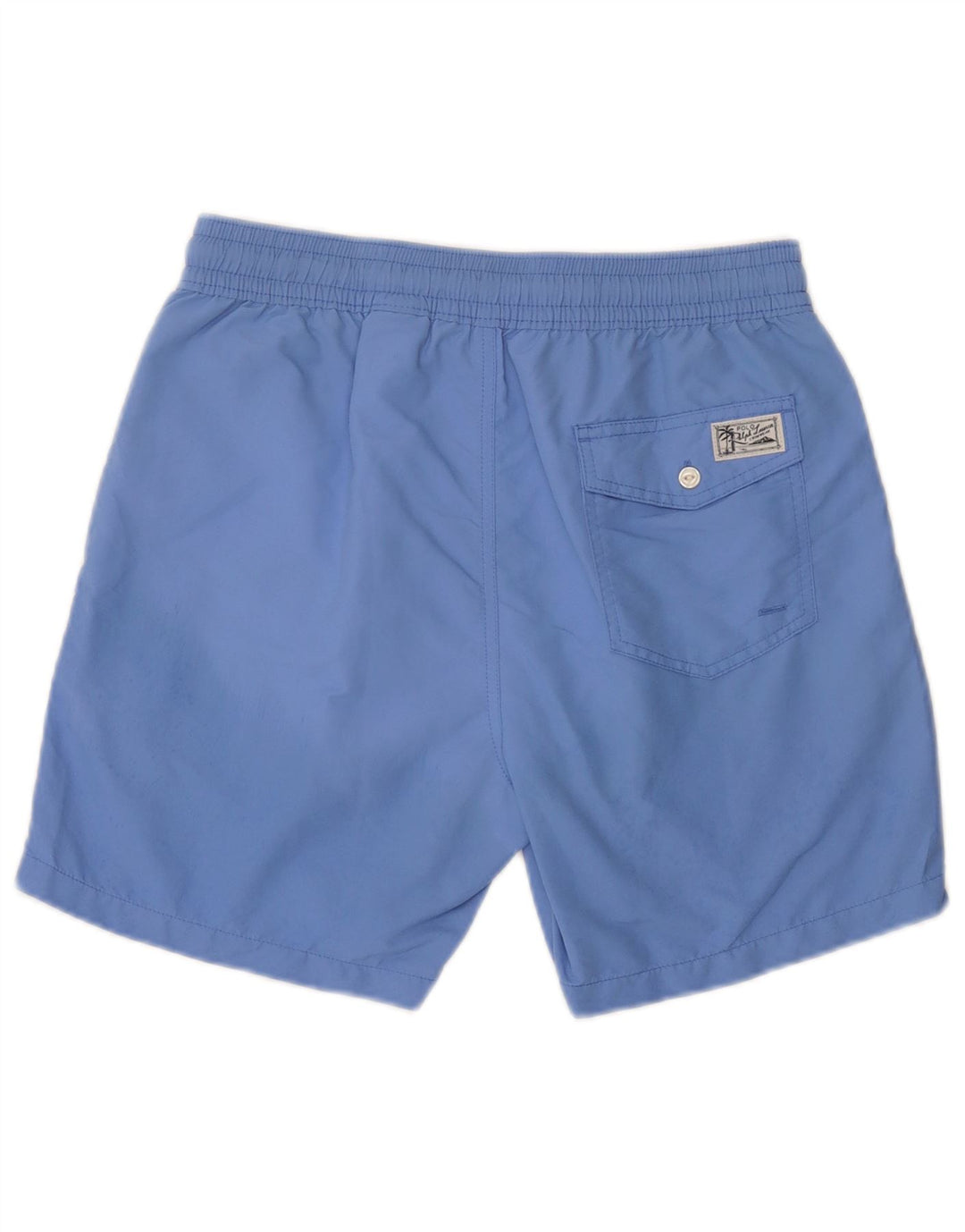 Polo Ralph Lauren Herren-Badeshorts, klein, blaues Nylon