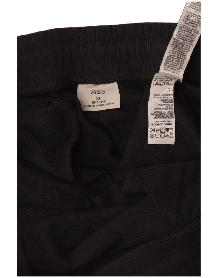 Marks & Spencer Herren-Trainingshose, reguläre Passform, XL, graue Baumwolle
