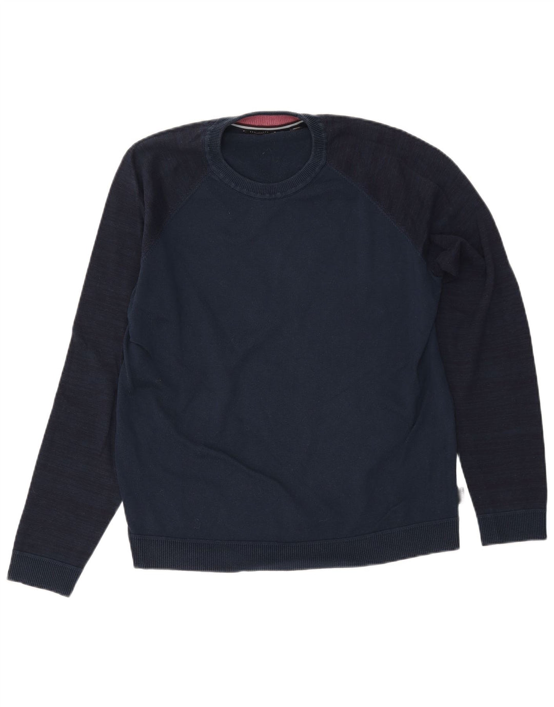 Ted Baker Damen-Pullover mit Rundhalsausschnitt, Größe 6 2XL, Marineblau