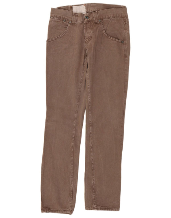 Dondup Damen Straight Jeans W28 L30 Beige